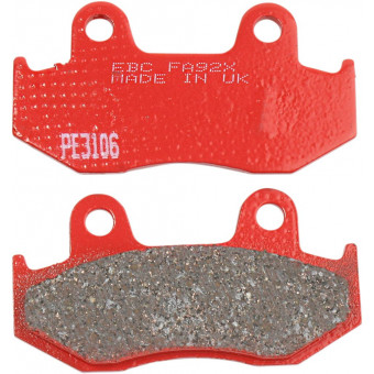 Plaquettes de frein moto EBC EBC Carbone Tout Terrain FA092TT Plaquettes de frein moto EBC EBC Carbone Tout Terrain FA092TT