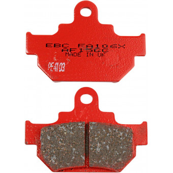 Plaquettes de frein moto EBC EBC Carbone Tout Terrain FA106TT Plaquettes de frein moto EBC EBC Carbone Tout Terrain FA106TT