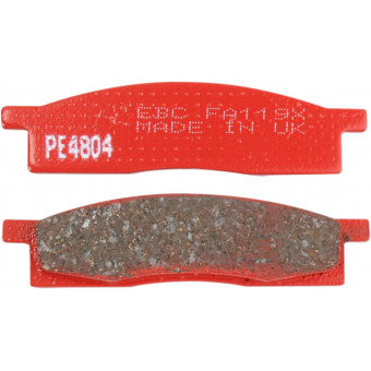 Plaquettes de frein moto EBC EBC Carbone Tout Terrain FA119TT Plaquettes de frein moto EBC EBC Carbone Tout Terrain FA119TT