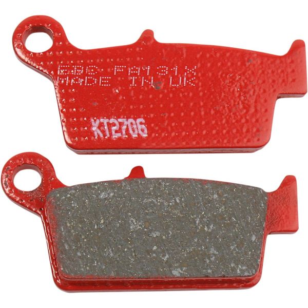 Plaquettes de frein moto EBC EBC Carbone Tout Terrain FA131TT
