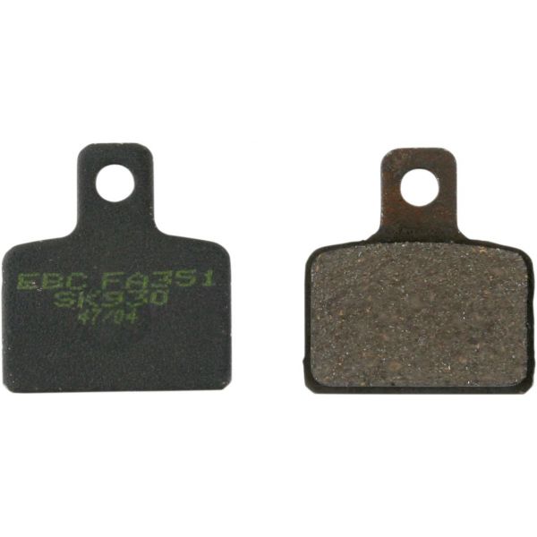 Plaquettes de frein moto EBC EBC Carbone Tout Terrain FA351TT
