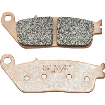 Plaquettes de frein moto EBC EBC Métal Fritté EPFA226HH Plaquettes de frein moto EBC EBC Métal Fritté EPFA226HH