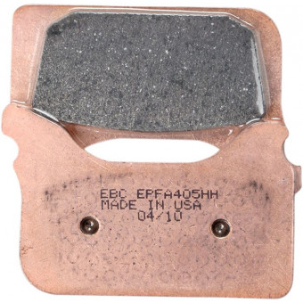 Plaquettes de frein moto EBC EBC Métal Fritté EPFA405HH Plaquettes de frein moto EBC EBC Métal Fritté EPFA405HH