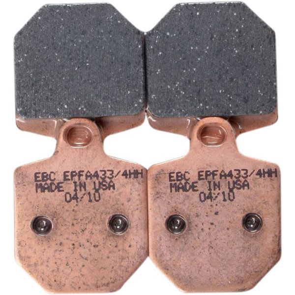 Plaquettes de frein moto EBC EBC Mtal Fritt EPFA433/4HH