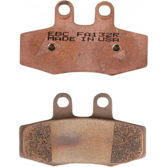 Plaquettes de frein moto EBC EBC Métal Fritté Série R FA132R Plaquettes de frein moto EBC EBC Métal Fritté Série R FA132R