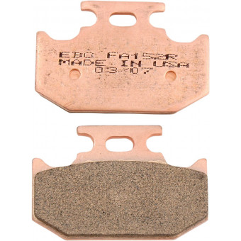 Plaquettes de frein moto EBC EBC Métal Fritté Série R FA152R Plaquettes de frein moto EBC EBC Métal Fritté Série R FA152R