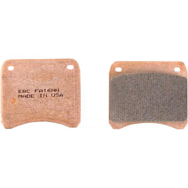 Plaquettes de frein moto EBC EBC Métal Fritté Type HH FA016HH Plaquettes de frein moto EBC EBC Métal Fritté Type HH FA016HH