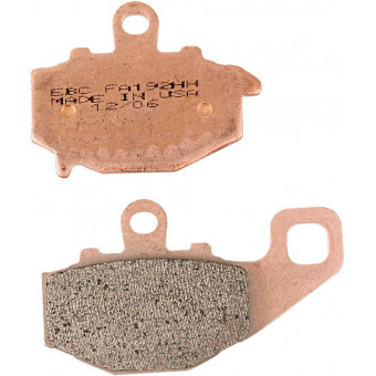 Plaquettes de frein moto EBC EBC Métal Fritté Type HH FA192HH Plaquettes de frein moto EBC EBC Métal Fritté Type HH FA192HH