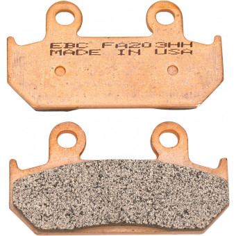 Plaquettes de frein moto EBC EBC Mtal Fritt Type HH FA203HH