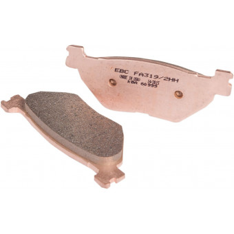 Plaquettes de frein moto EBC EBC Métal Fritté Type HH FA319/2HH Plaquettes de frein moto EBC EBC Métal Fritté Type HH FA319/2HH