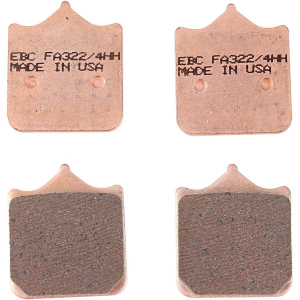 Plaquettes de frein moto EBC EBC Mtal Fritt Type HH FA322/4HH