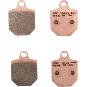 Plaquettes de frein moto EBC EBC Métal Fritté Type HH FA433/4HH Plaquettes de frein moto EBC EBC Métal Fritté Type HH FA433/4HH
