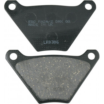 Plaquettes de frein moto EBC EBC Organique FA FA024/2 Plaquettes de frein moto EBC EBC Organique FA FA024/2