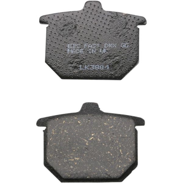 Plaquettes de frein moto EBC EBC Organique FA FA031 Plaquettes de frein moto EBC EBC Organique FA FA031