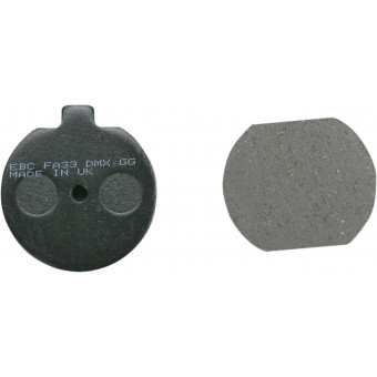 Plaquettes de frein moto EBC EBC Organique FA FA033 Plaquettes de frein moto EBC EBC Organique FA FA033