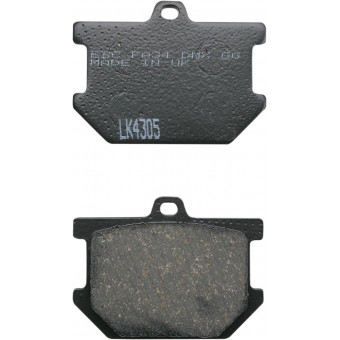 Plaquettes de frein moto EBC EBC Organique FA FA034 Plaquettes de frein moto EBC EBC Organique FA FA034