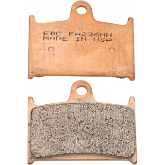 Plaquettes de frein moto EBC EBC Organique FA FA236 Plaquettes de frein moto EBC EBC Organique FA FA236
