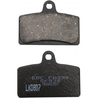 Plaquettes de frein moto EBC EBC Organique FA FA399 Plaquettes de frein moto EBC EBC Organique FA FA399