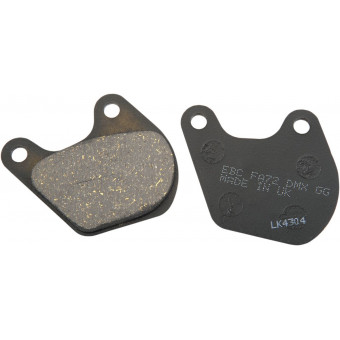 Plaquettes de frein moto EBC EBC Semi Métal Fritté Type V FA072V Plaquettes de frein moto EBC EBC Semi Métal Fritté Type V FA072V