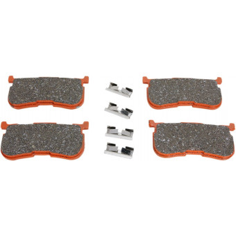 Plaquettes de frein moto EBC EBC Semi Métal Fritté Type V FA641/4V Plaquettes de frein moto EBC EBC Semi Métal Fritté Type V FA641/4V