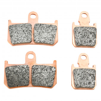 Plaquettes de frein moto EBC EBC Métal Fritté EPFA442/4HH Plaquettes de frein moto EBC EBC Métal Fritté EPFA442/4HH