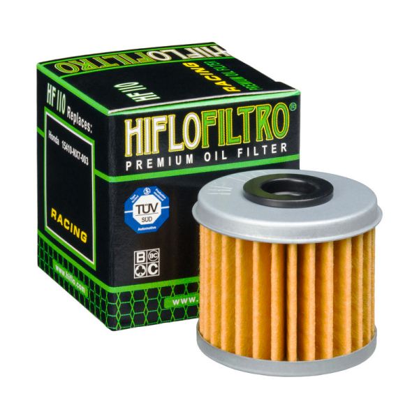 Filtre à huile Hiflofiltro Filtre à huile Hiflofiltro HF110 Honda Filtre à huile Hiflofiltro Filtre à huile Hiflofiltro HF110 Honda