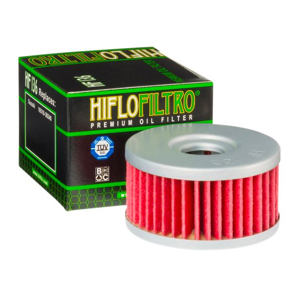 Filtre à huile Hiflofiltro Filtre à huile Hiflofiltro HF136 Beta/Suzuki Filtre à huile Hiflofiltro Filtre à huile Hiflofiltro HF136 Beta/Suzuki