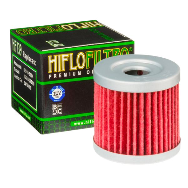 Filtre à huile Hiflofiltro Filtre à huile Hiflofiltro HF139 Kawasaki/Suzuki Filtre à huile Hiflofiltro Filtre à huile Hiflofiltro HF139 Kawasaki/Suzuki