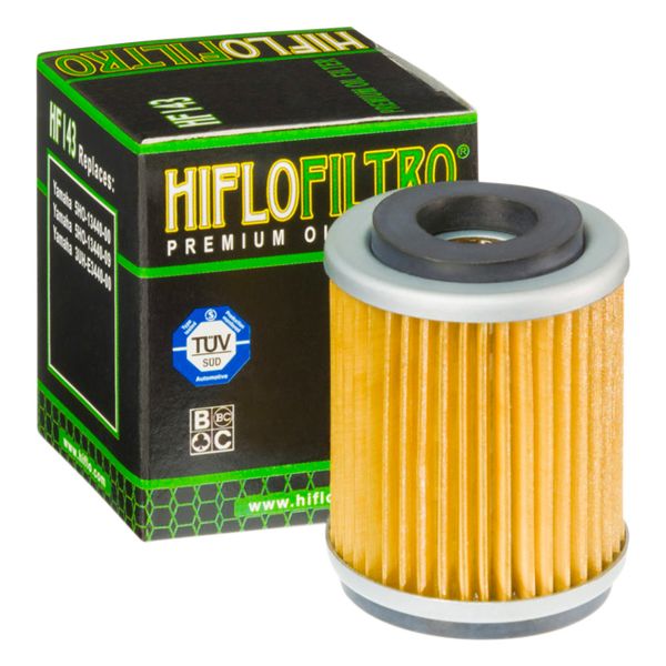 Filtre à huile Hiflofiltro Filtre à huile Hiflofiltro HF143 MBK/Yamaha Filtre à huile Hiflofiltro Filtre à huile Hiflofiltro HF143 MBK/Yamaha