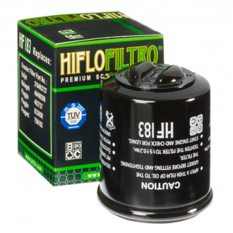 Filtre à huile Hiflofiltro Filtre à huile Hiflofiltro HF183 Aprilia/Derbi/Peugeot/Piaggio/Vespa Filtre à huile Hiflofiltro Filtre à huile Hiflofiltro HF183 Aprilia/Derbi/Peugeot/Piaggio/Vespa