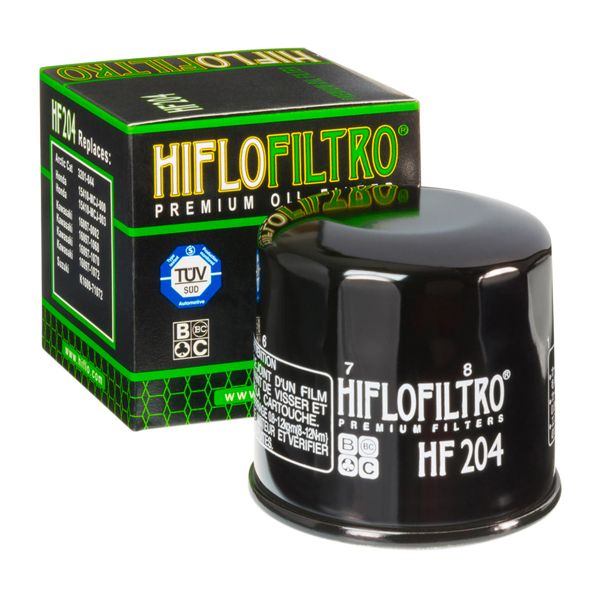 Filtre  huile Hiflofiltro Filtre  huile Hiflofiltro HF204 Honda/Kawasaki/Triumph/Yamaha