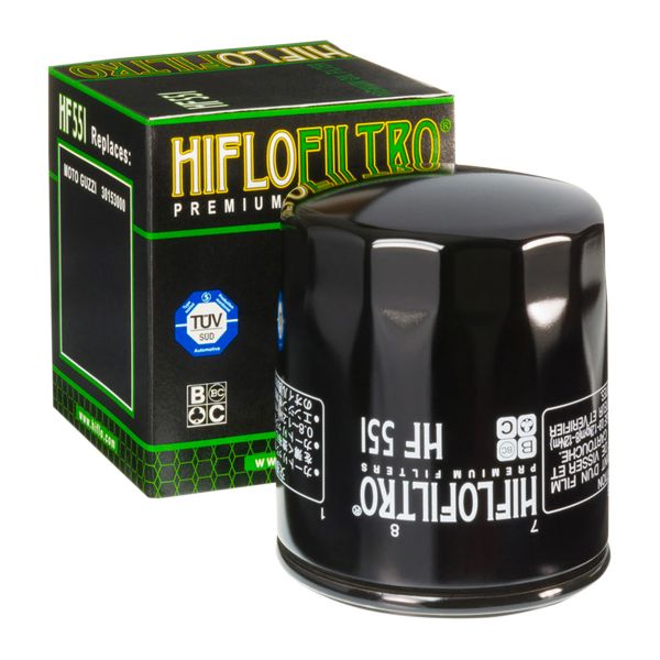 Filtre à huile Hiflofiltro Filtre à huile Hiflofiltro HF551 Moto Guzzi/MZ Filtre à huile Hiflofiltro Filtre à huile Hiflofiltro HF551 Moto Guzzi/MZ