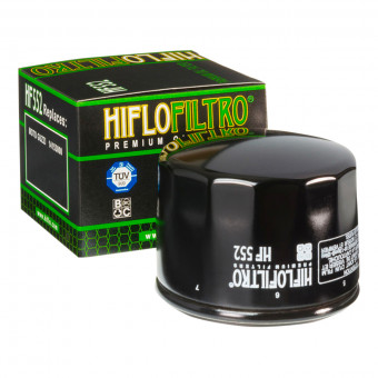 Filtre à huile Hiflofiltro Filtre à huile Hiflofiltro HF552 Moto Guzzi Filtre à huile Hiflofiltro Filtre à huile Hiflofiltro HF552 Moto Guzzi
