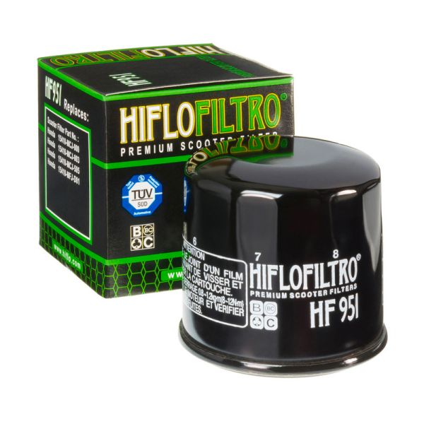 Filtre à huile Hiflofiltro Filtre à huile Hiflofiltro HF951 Honda Filtre à huile Hiflofiltro Filtre à huile Hiflofiltro HF951 Honda