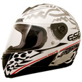Casque Integral Shark S650 Esprit Mat WKS blanc