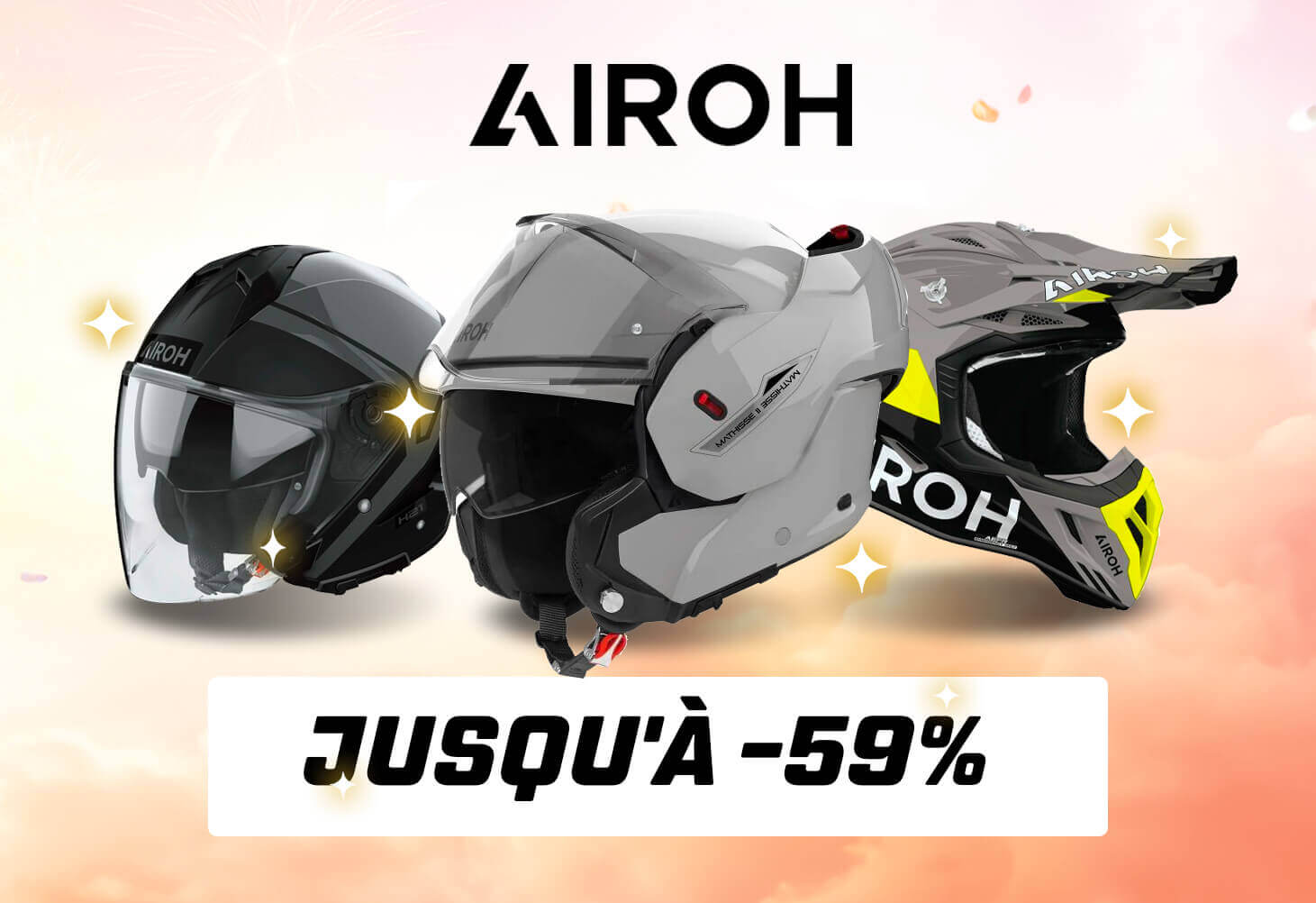 Airoh jusqu'� -59%