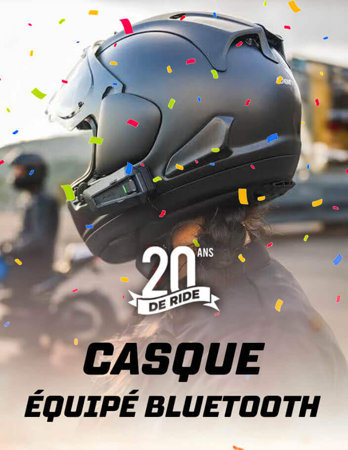 Casque �quip� bluetooth