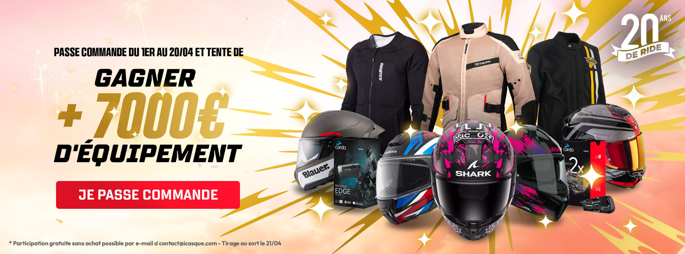 + 7 000 � d'�quipement � gagner !