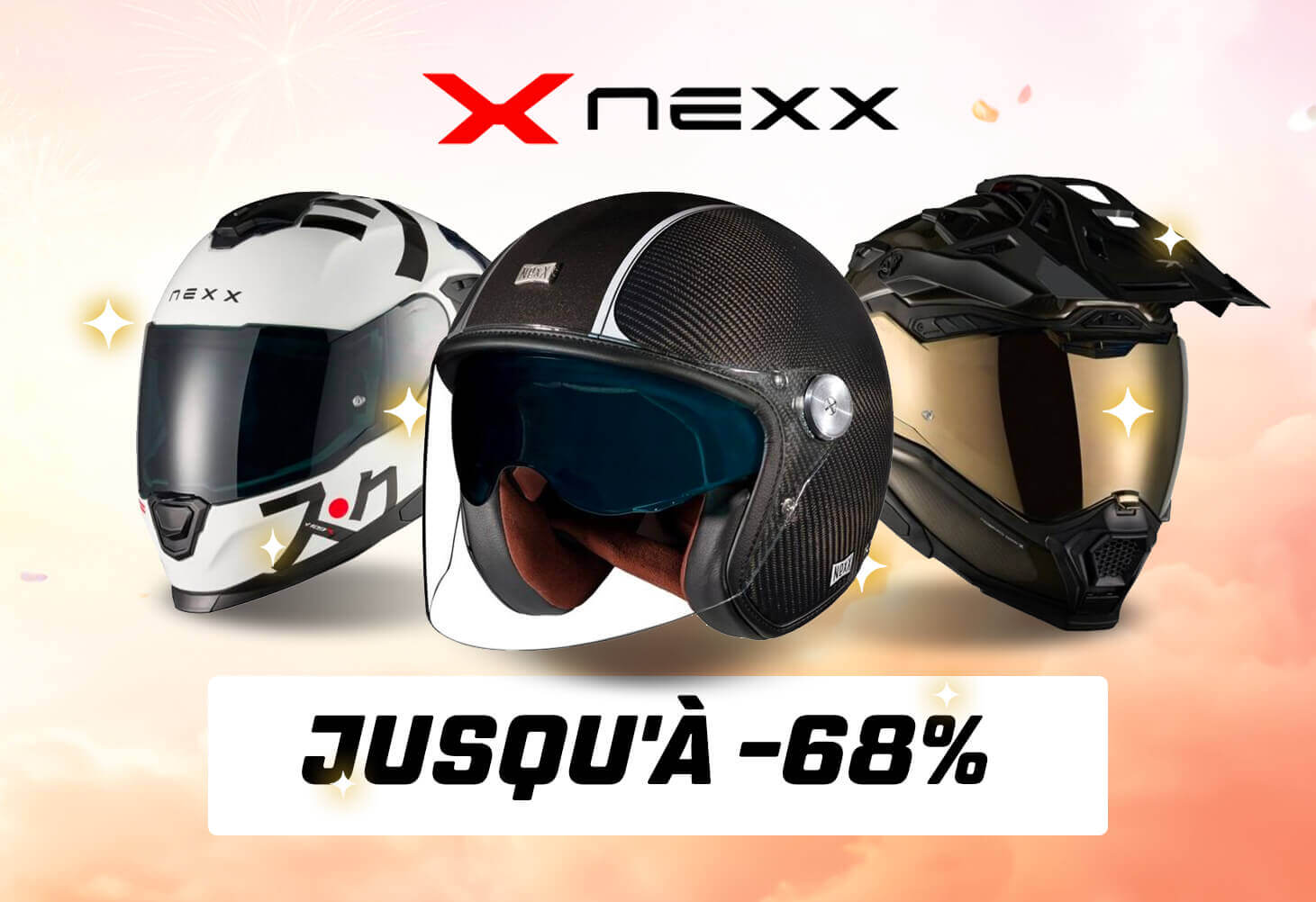 Nexx jusqu'� -68%