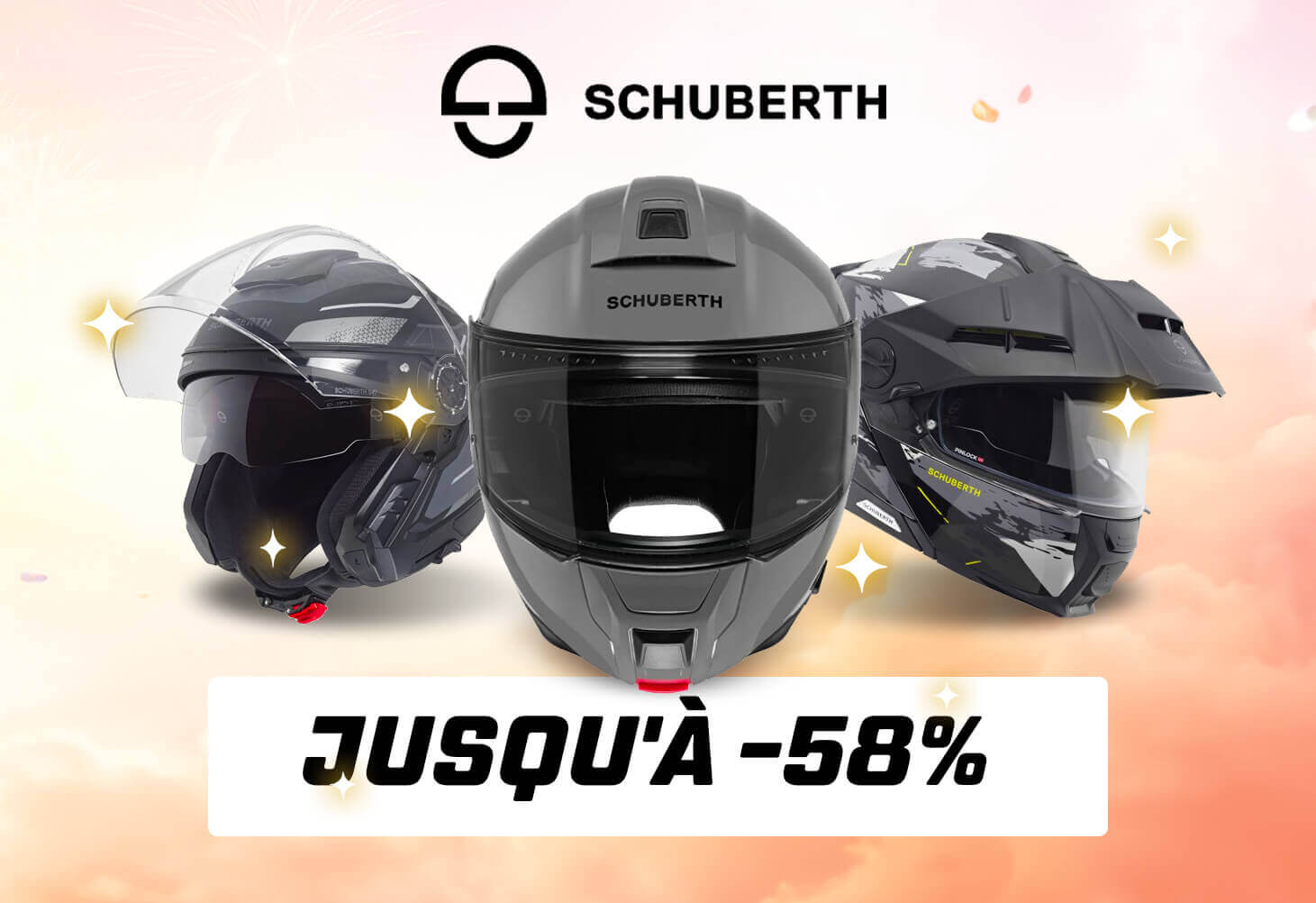 Schuberth jusqu'� -58%