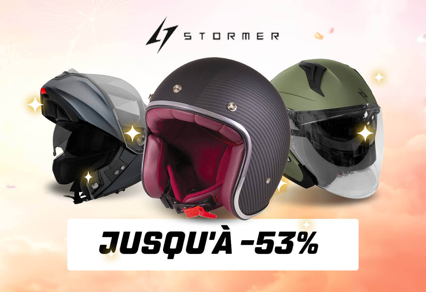 Stormer jusqu'� -53%