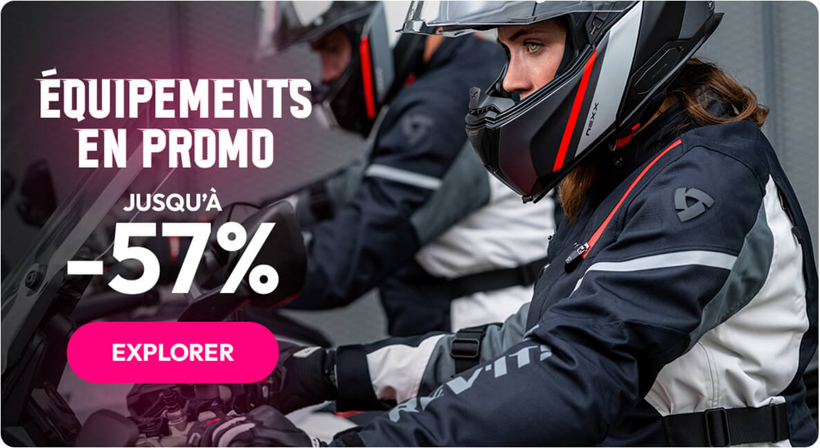 Equipements en promo jusqu' -57%