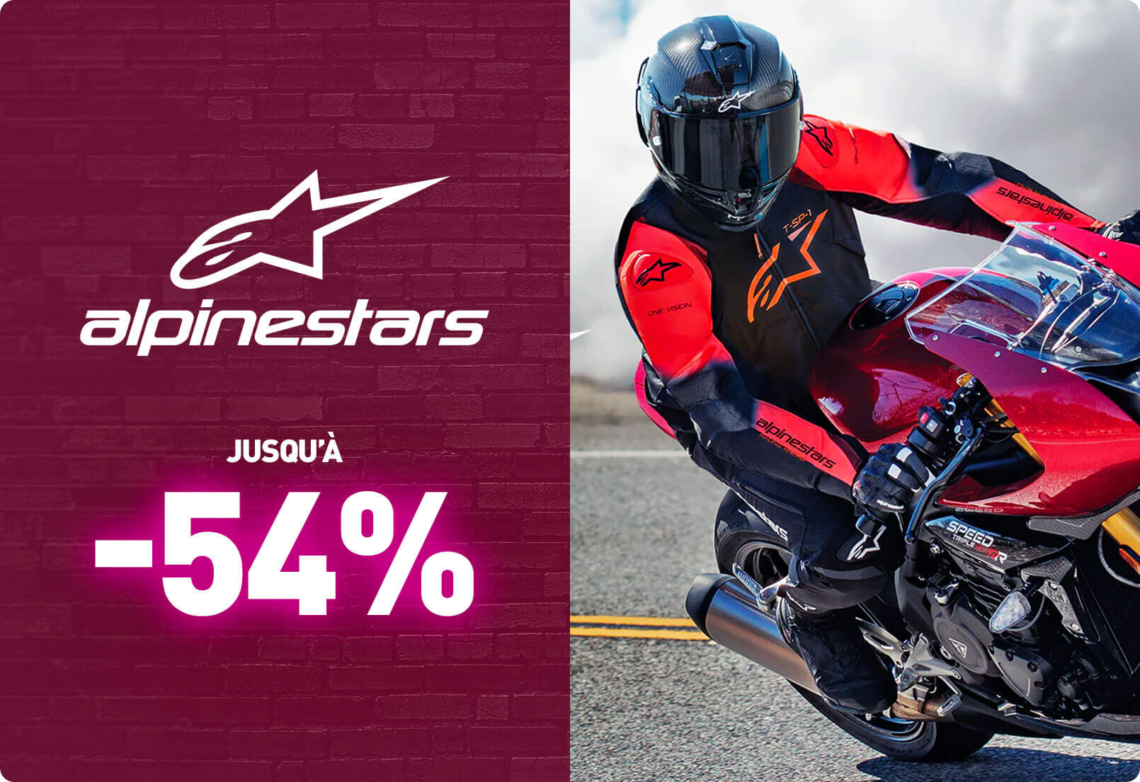 Alpinestars jusqu' -54%