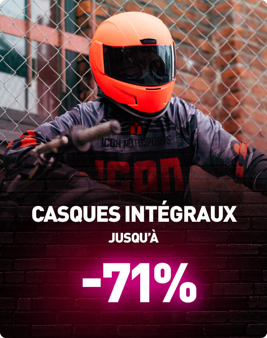 Casques intgraux jusqu' -71%