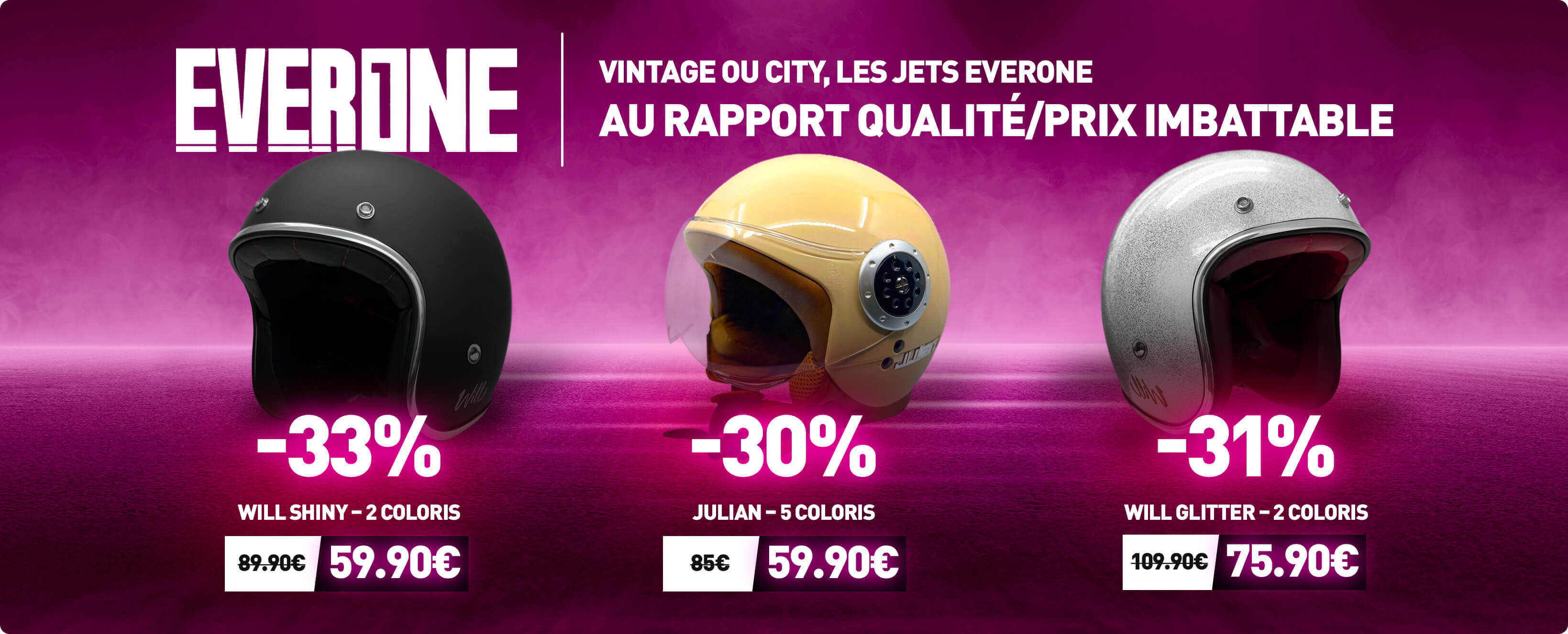 Casques Everone jusqu' -33%