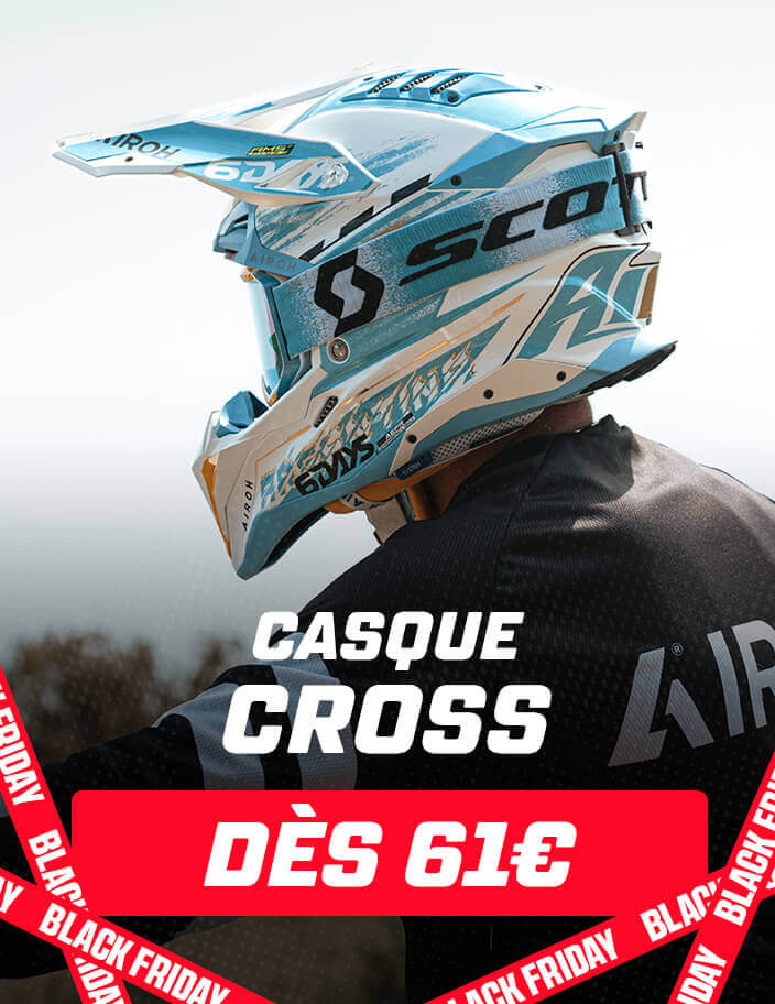 Casque cross d�s 61�
