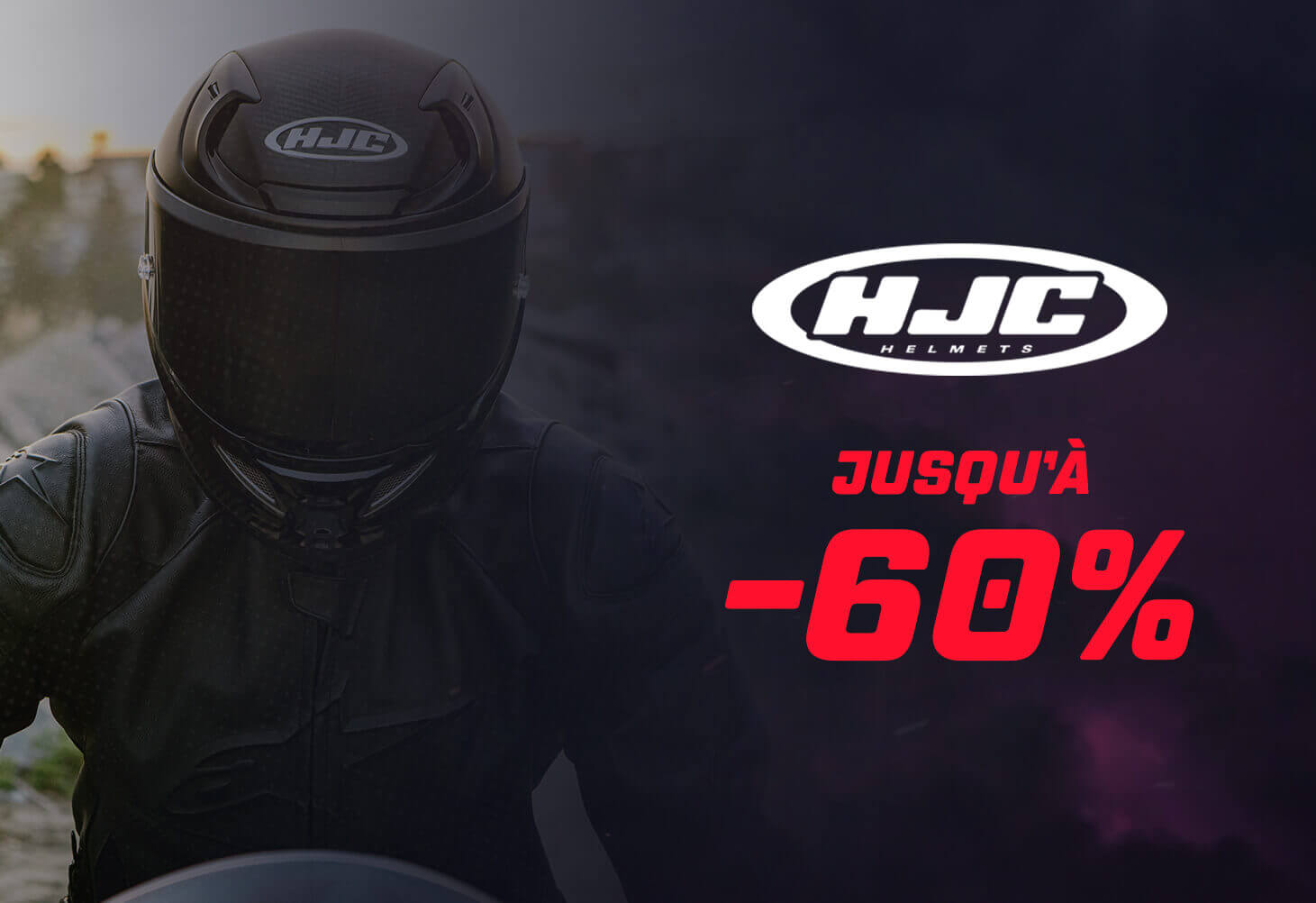 Casques HJC jusqu'à -60%