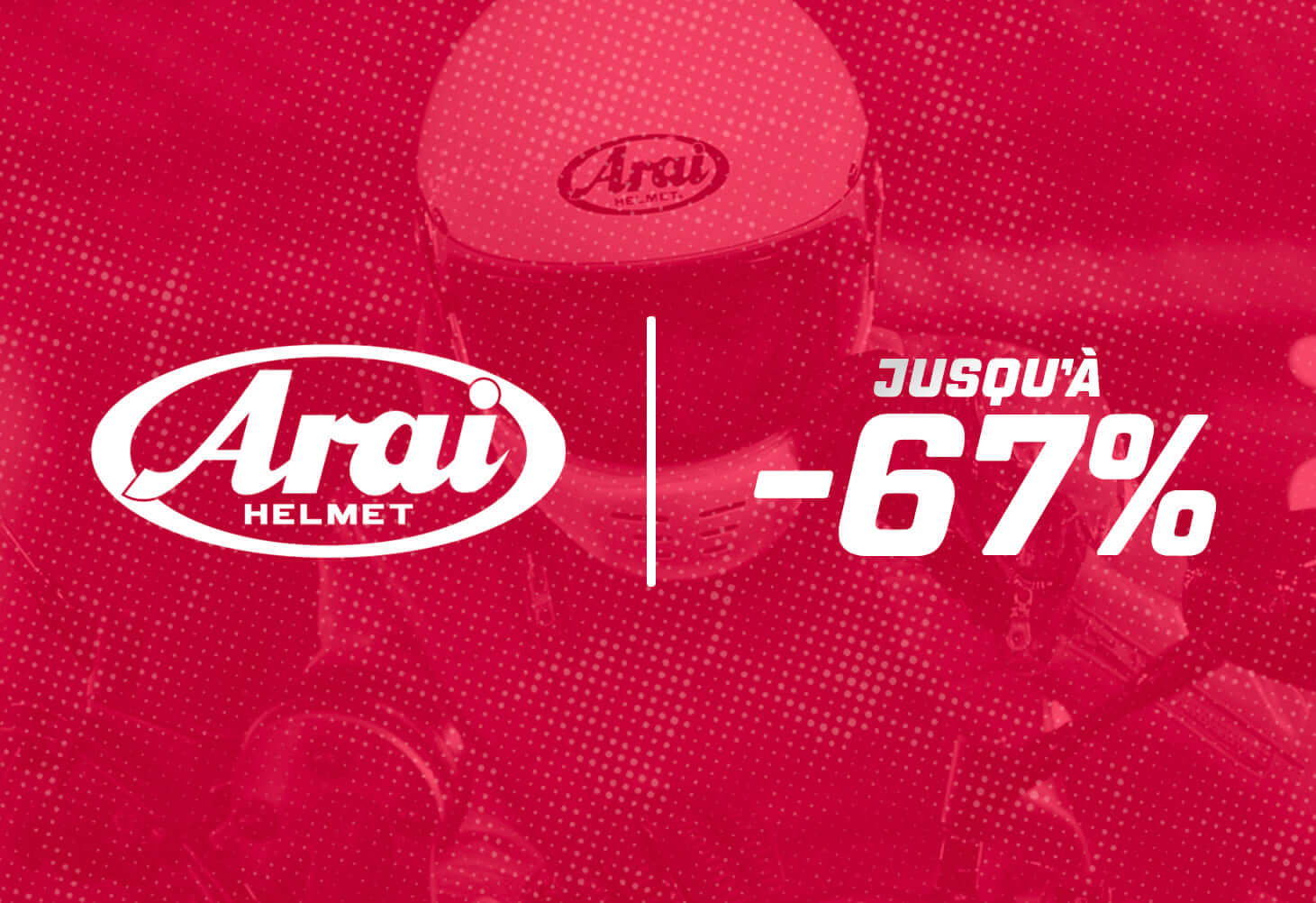 Casques Arai jusqu' -67%