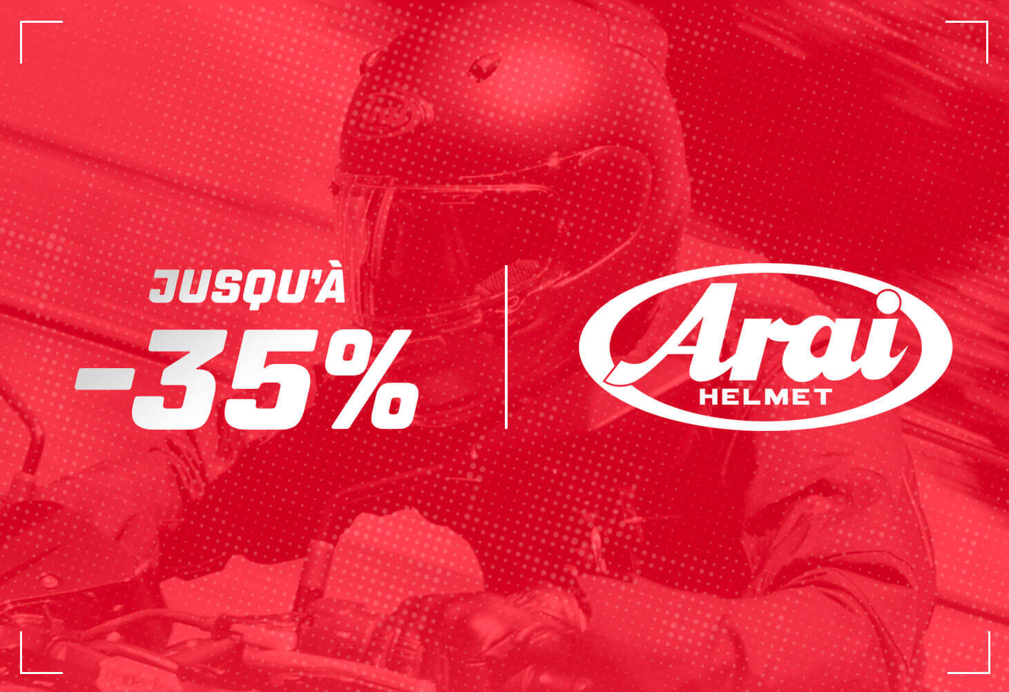 Casques Arai jusqu'� -35%