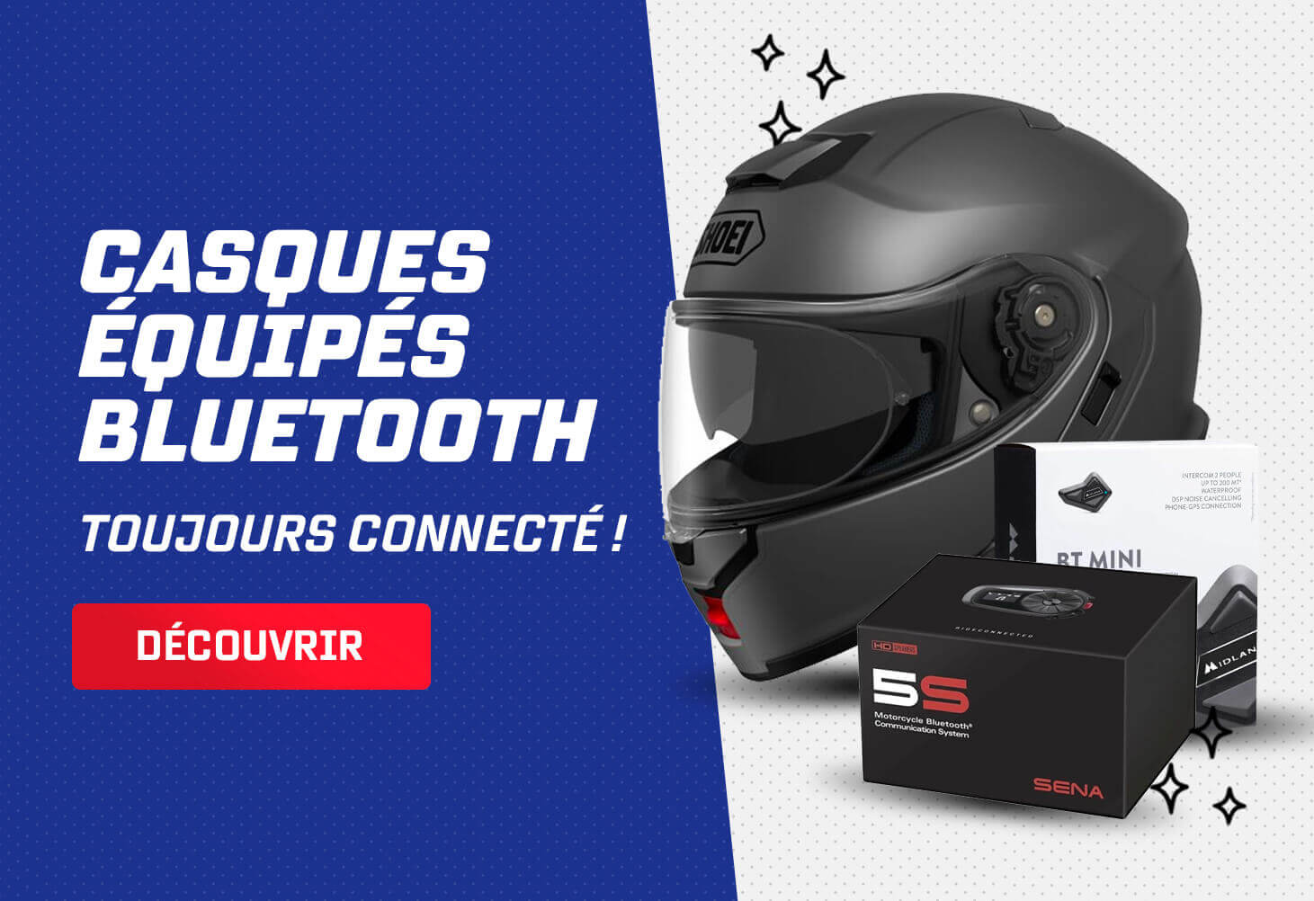 Casques �quip�s bluetooth